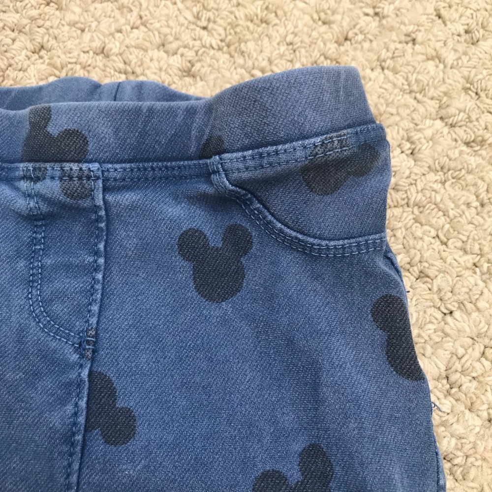 Zara Mickey Mouse Jeans